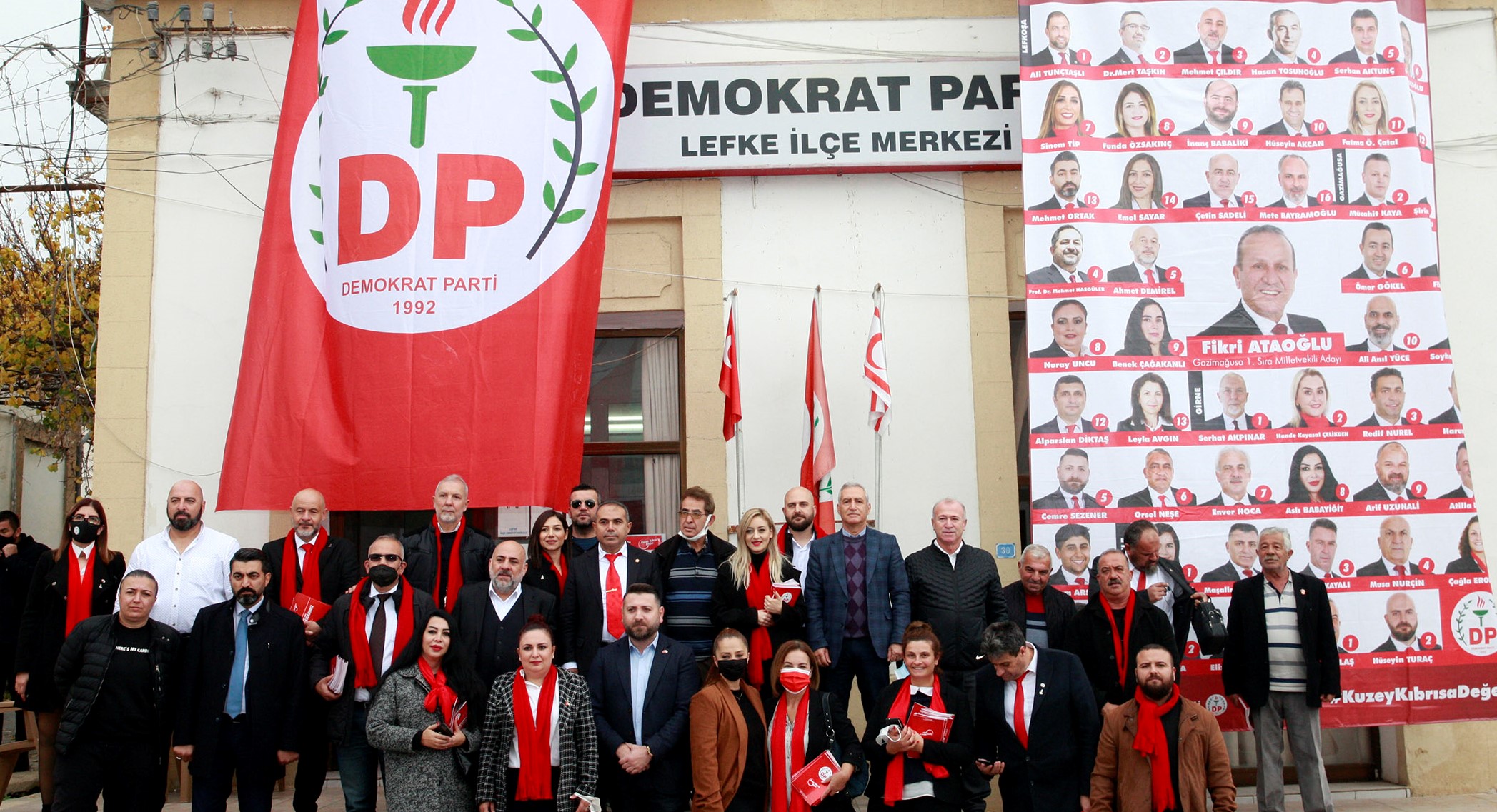DP Milletvekili Adayları Lefke’de