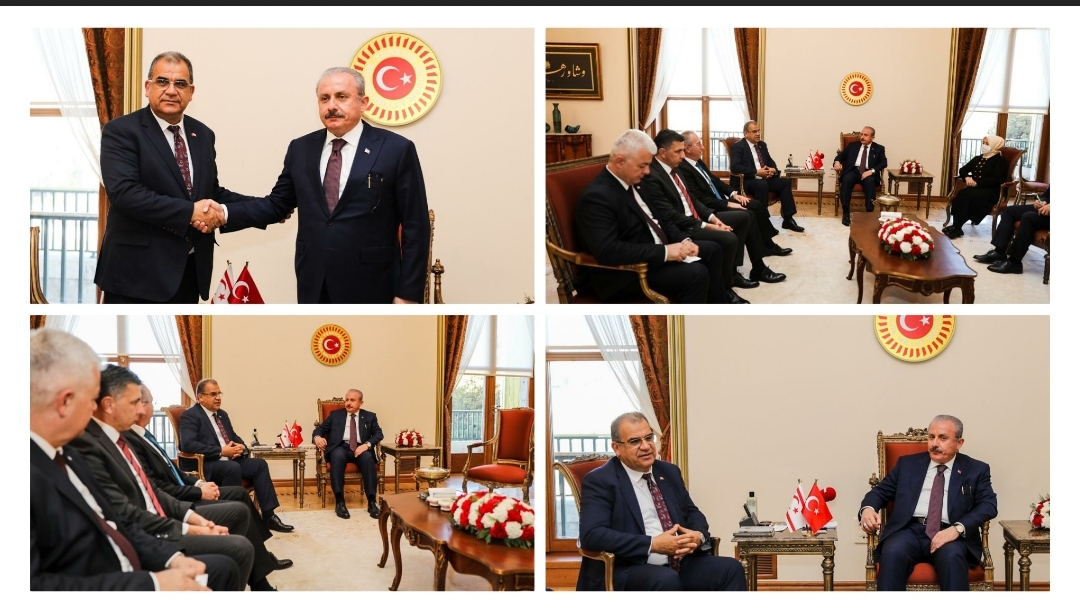 TBMM Başkanı Şentop, Başbakan Sucuoğlu’nu kabul etti