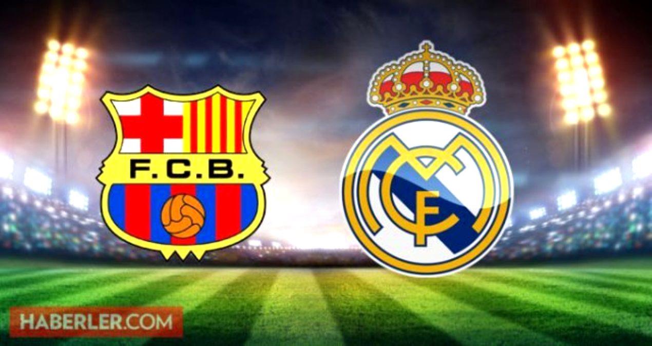 Barcelona – Real Madrid maçı kaç kaç, maç bitti mi? 12 Ocak Barca – Real Madrid İspanya Süper Kupa yarı final maçını kim kazandı, maçta atılan goller?