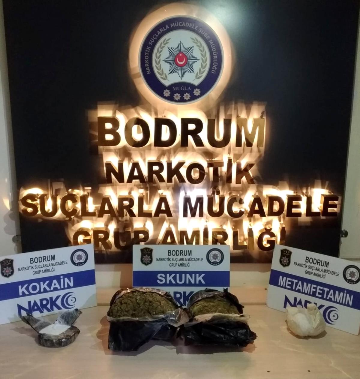 Bodrum’da narkotik polisi, uyuşturucuya geçit vermedi