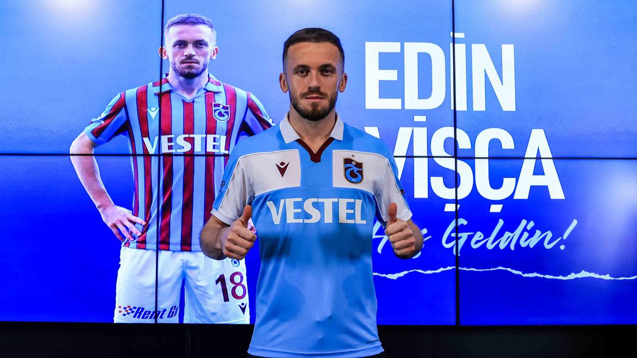Trabzonspor Visca ile sözleşme imzaladı