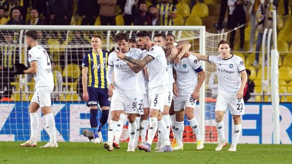 Fenerbahçe’nin kabusu bitmiyor! Sarı-Lacivertliler, kendi evinde Adana Demirspor’a 2-1 mağlup oldu