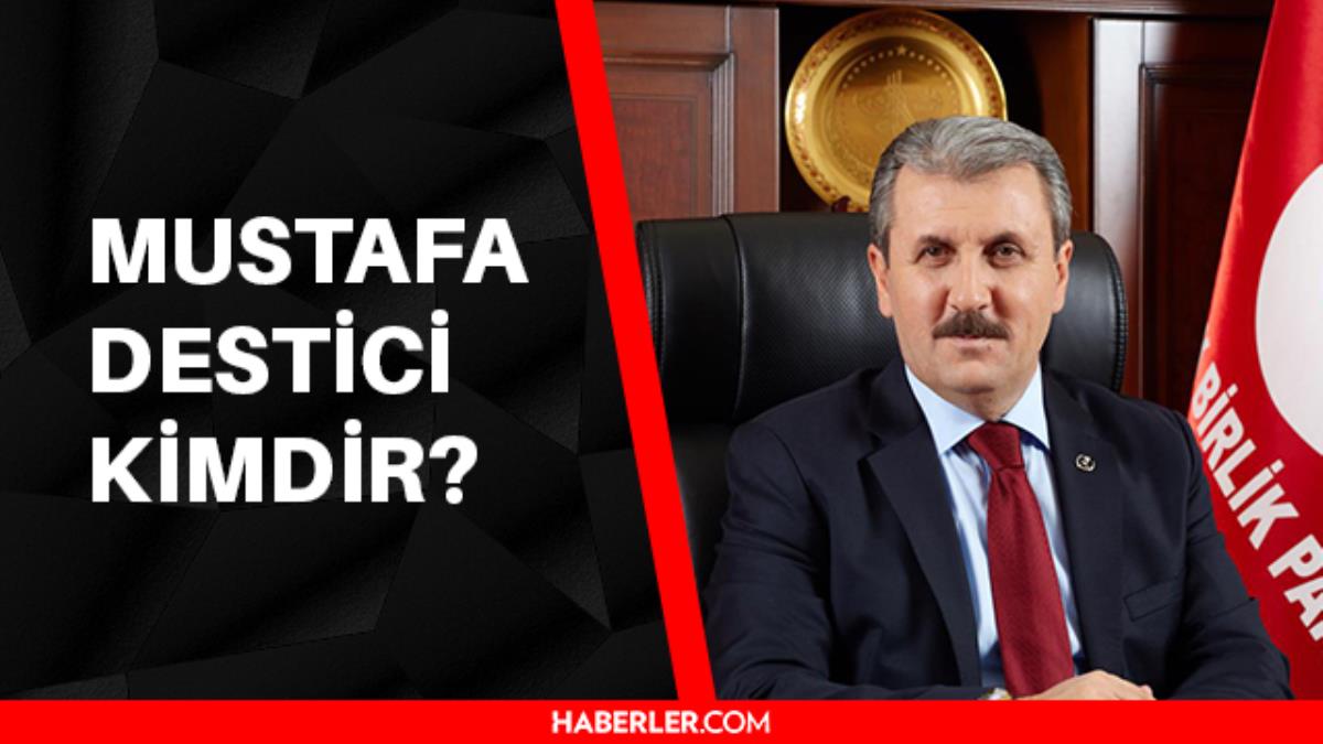 Mustafa Destici kimdir? BBP Genel Başkanı Mustafa Destici kaç yaşında, aslen nerelidir?