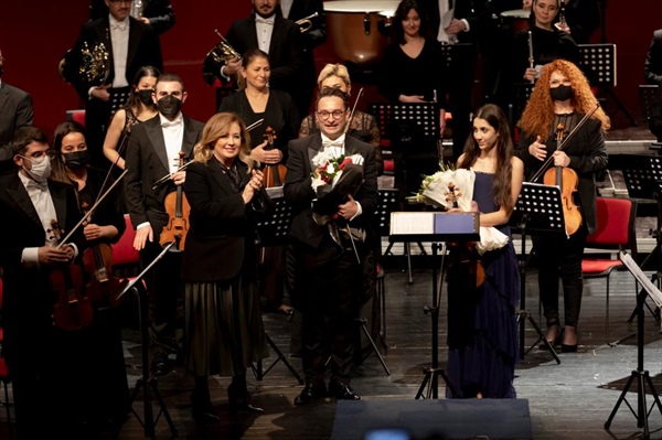 Cumhurbaşkanlığı Senfoni Orkestrası dün akşam konser verdi