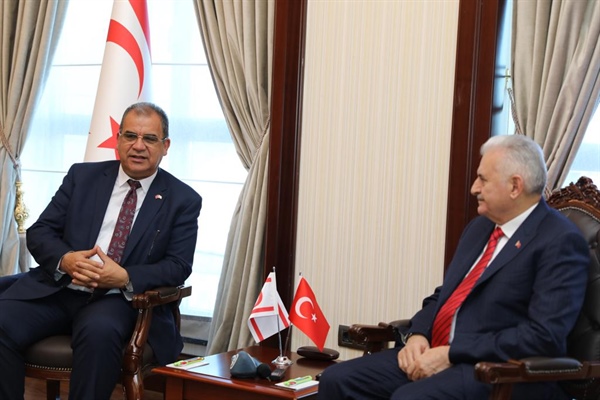 Başbakan Sucuoğlu’ndan AK Parti Genel Başkanvekili Yıldırım’a ziyaret