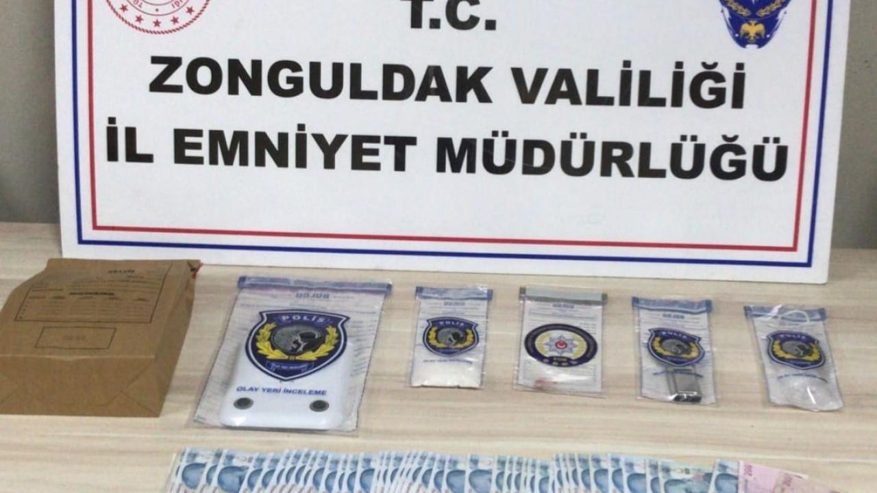 Zonguldak’ta uyuşturucu operasyonu: 3 tutuklama
