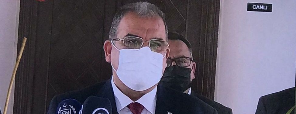 Sucuoğlu, UBP-DP Hükümetinin istifasını sundu
