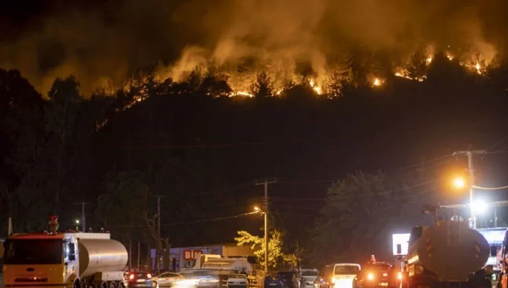 Marmaris’teki orman yangınında son durum