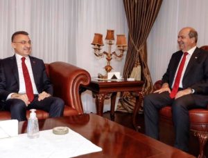 Cumhurbaşkanı Tatar, TC Cumhurbaşkanı Yardımcısı Oktay’ı kabul edecek