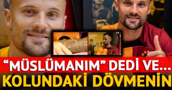 Galatasaray, Haris Seferovic’i KAP’a bildirdi! Kolundaki dövmeyi gösterdi ve ”Boşnak olduğum için…”