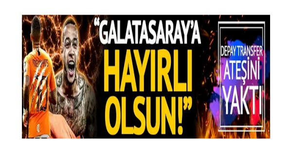 Memphis Depay transfer ateşini yaktı! “Galatasaray’a hayırlı olsun”