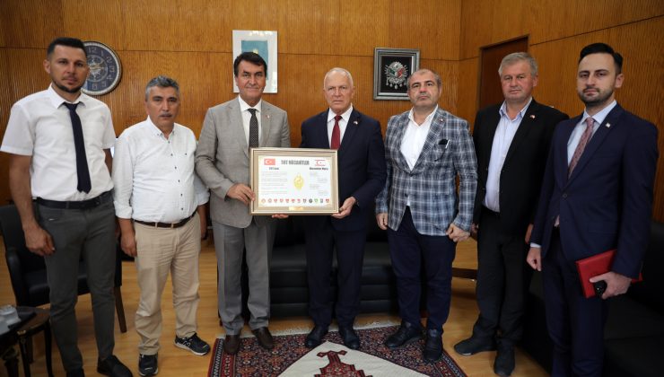 Meclis Başkanı Töre, Osmangazi Belediye Başkanı Dündar’ı kabul etti