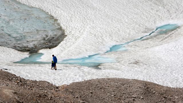 Almanya aşırı sıcaklar nedeniyle beş büyük buzulundan birini kaybetti