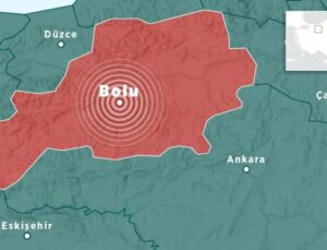 Bolu’da 4,8 büyüklüğünde deprem
