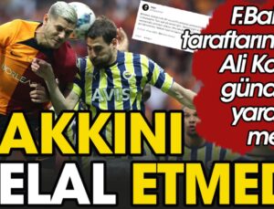 Babası ölen Fenerbahçe taraftarı derbi sonrası Ali Koç’a hakkını helal etmedi