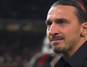 Zlatan İbrahimoviç hüngür hüngür ağladı