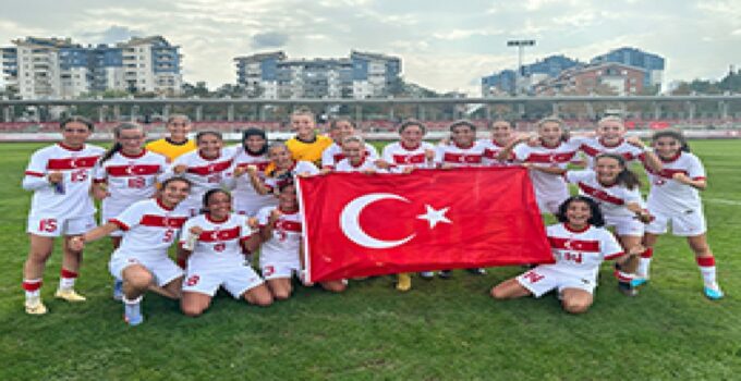 U15 Kız Milli Takımı, Kuzey Makedonya’yı 5-0 yendi