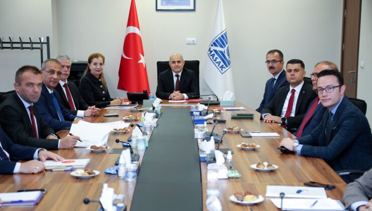 Canaltay başkanlığındaki Meclis Komitesi Ankara’da MASAK ile toplantı yaptı