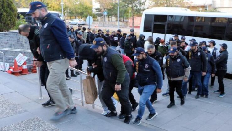 Erzurum merkezli 8 ilde siber dolandırıcılara operasyon; 47 gözaltı