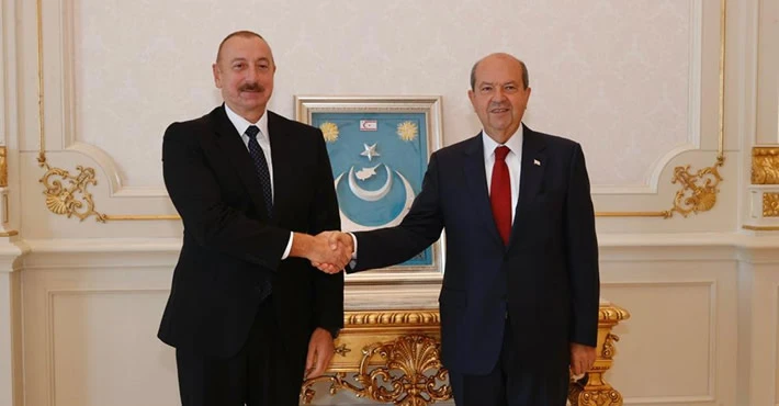 Cumhurbaşkanı Tatar, yeniden Azerbaycan Cumhurbaşkanı seçilen Aliyev’i kutladı