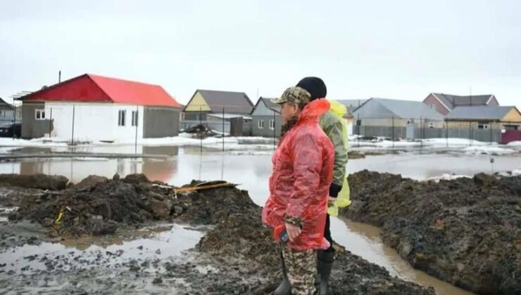 Kazakistan’da Kar Suyu Köylere Taştı: Binlerce Kişi Tahliye Edildi
