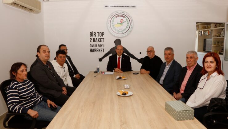 Tatar:Türkiye Masa Tenisi Federasyonu’nun verdiği destek, spora ve ülke tanıtımına katkıda bulunacak
