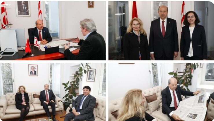 Cumhurbaşkanı Tatar KKTC Berlin Temsilciliğini ziyaret etti