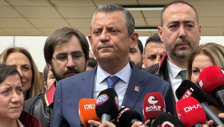 CHP Genel Başkanı Özel, tren kazasına ilişkin davanın kararını değerlendirdi: