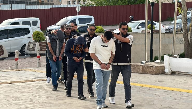 Elazığ’da uyuşturucu operasyonunda 9 şüpheli tutuklandı
