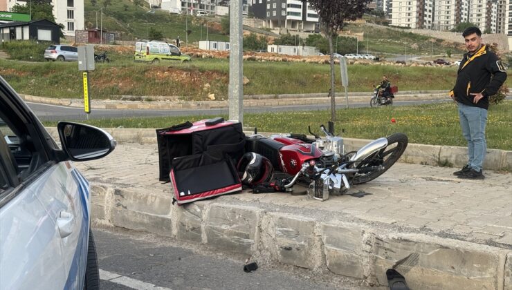 Kahramanmaraş’ta otomobille çarpışan motosikletin sürücüsü öldü