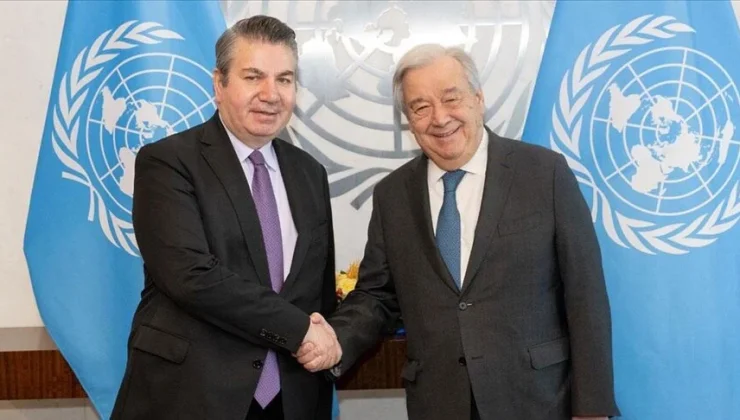 Türkiye’nin BM Daimi Temsilcisi Önal’dan BM Genel Sekreteri Guterres’e veda ziyareti