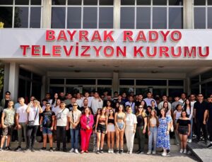 Cengiz Topel Endüstri Meslek Lisesi öğrencileri BRT’yi ziyaret etti