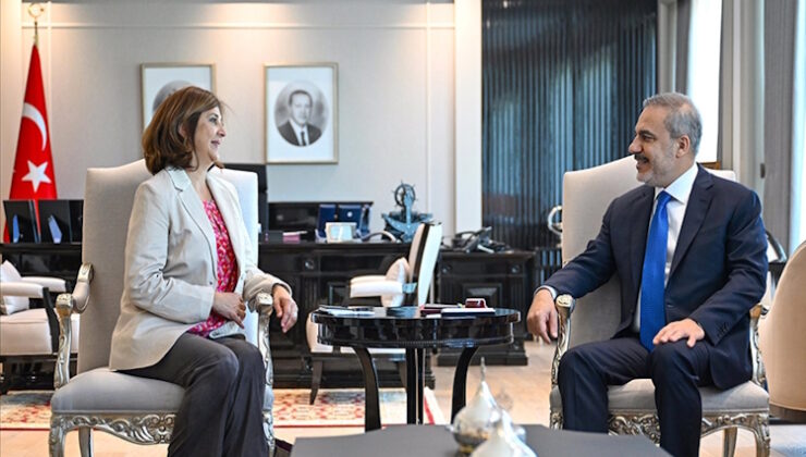 Dışişleri Bakanı Fidan, BM Genel Sekreteri Guterres’in Kıbrıs Şahsi Temsilcisi’ni kabul etti