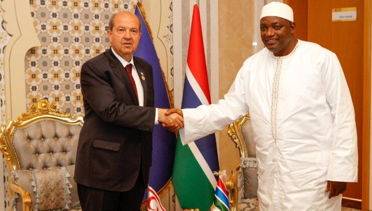 Cumhurbaşkanı Tatar, Gambiya Cumhurbaşkanı ile görüştü
