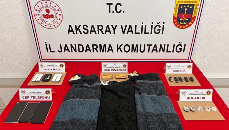 Aksaray’da ehliyet sınavında düzenekle kopya çeken kişi ile yardım aldığı 2 şüpheli gözaltına alındı