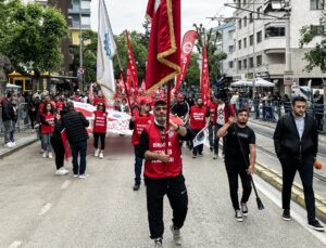 Bursa ve çevre illerde 1 Mayıs Emek ve Dayanışma Günü kutlandı