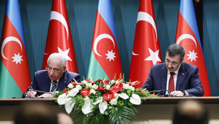 Azerbaycan Başbakanı Asadov, Cumhurbaşkanı Yardımcısı Yılmaz ile ortak basın toplantısında konuştu:
