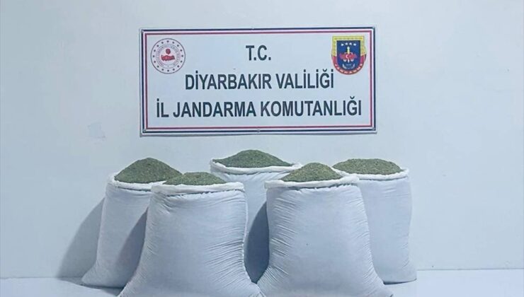 Diyarbakır'da 230 kilogram esrar ele geçirildi