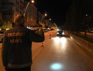 Erzurum'da huzur operasyonu
