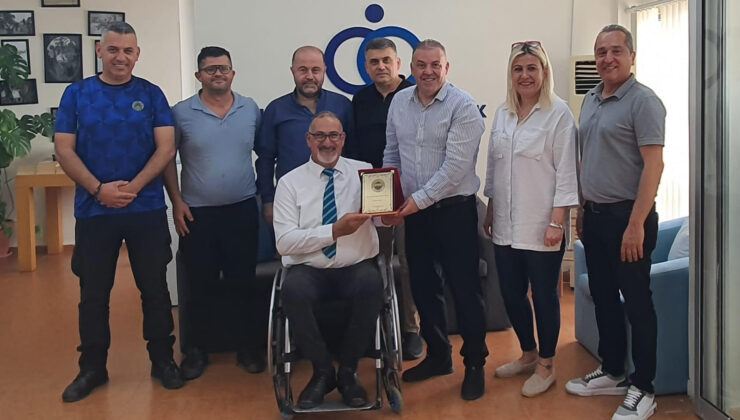 Fenerbahçeliler Derneği, Kıbrıs Türk Ortopedik Özürlüler Derneği’ni ziyaret etti