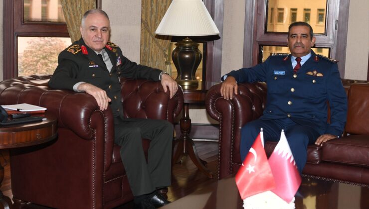Genelkurmay Başkanı Orgeneral Gürak, Katarlı mevkidaşı Korgeneral Al-Nabet ile görüştü