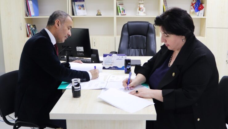 Gürcistan’da YEE ile Tiflis 169. Devlet Okulu, “Tercihim Türkçe” protokolü imzaladı