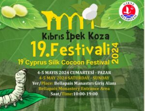 “19’uncu Kıbrıs İpek Koza Festivali” hafta sonu yapılıyor