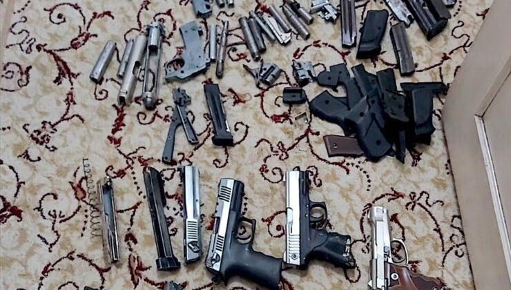 Mersin’de kaçak silah imalatı ve ticareti yapan zanlı tutuklandı