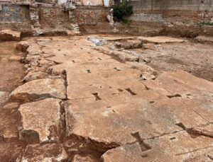 Muğla'da inşaat temelinde tarihi kalıntılar bulundu