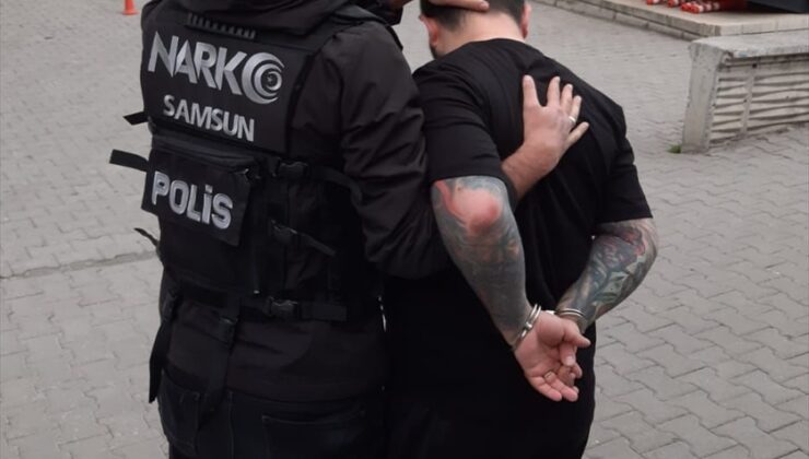 Samsun'da uyuşturucu ticareti yaptığı için aranan kişi uyuşturucuyla yakalandı