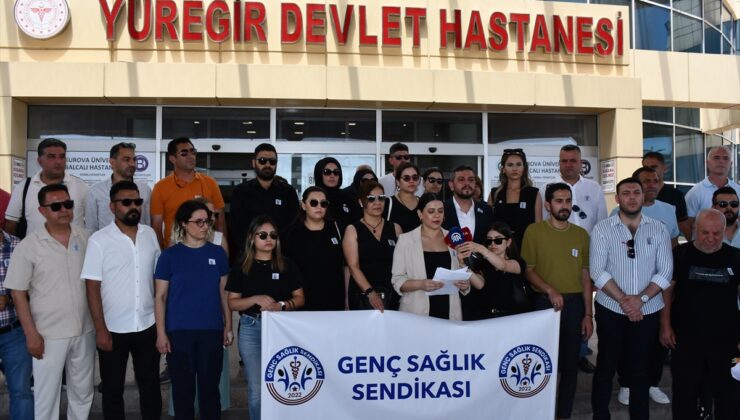 Adana’da hemşire Saniye Arslan cinayeti protesto edildi
