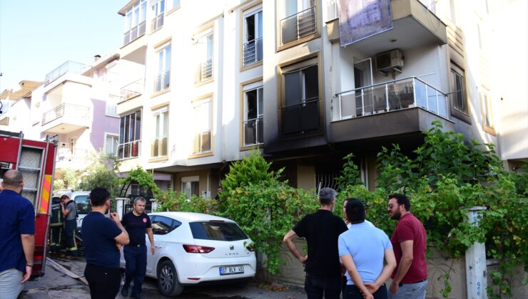 Antalya’da apartman dairesinde çıkan yangın söndürüldü