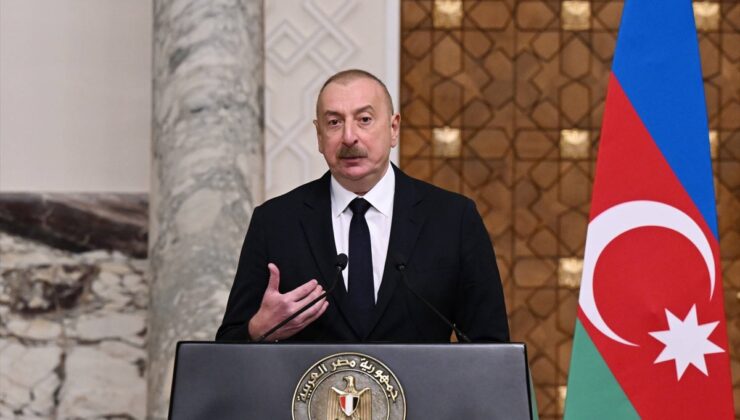 Azerbaycan Cumhurbaşkanı Aliyev: “Gazze'de yaşanan trajedi bir an önce sona ermeli”