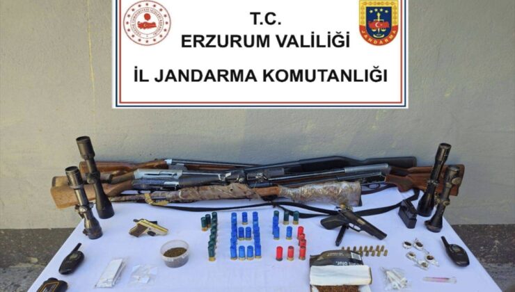 Erzurum ve Rize’deki uyuşturucu operasyonunda 4 şüpheli tutuklandı